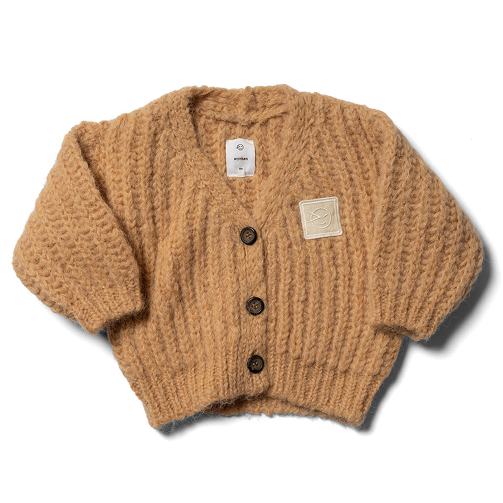 Cardigan Big Rib Buttermilk