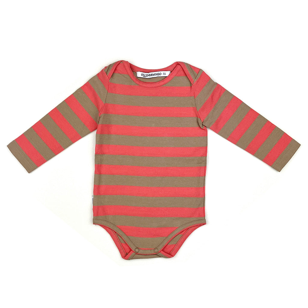 Bodysuit Salmon Stripe