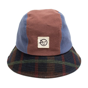 Hat Bucket Band Marron Night Blue