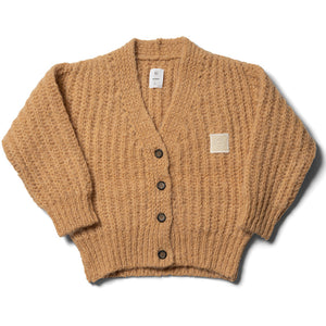 Cardigan Big Rib Buttermilk