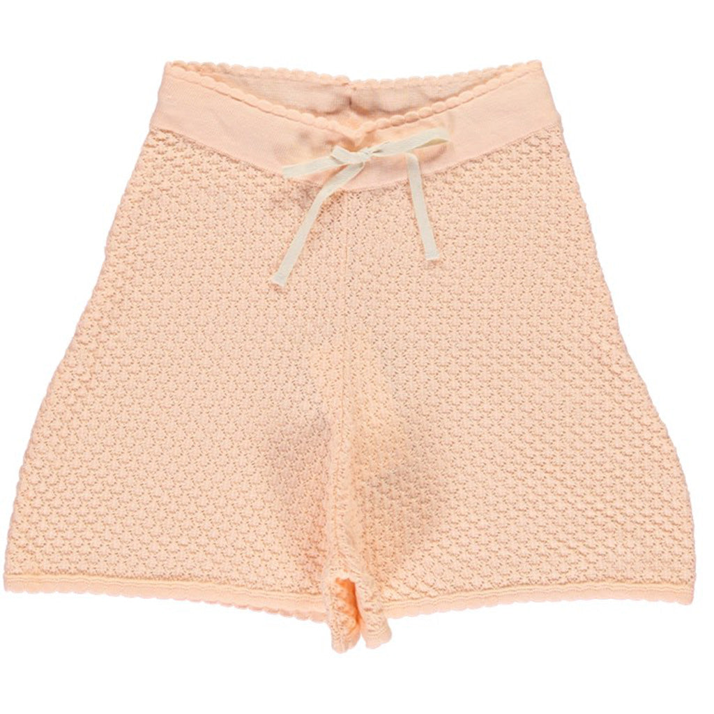 Shorts Crochet Soft Apricot Across the Street