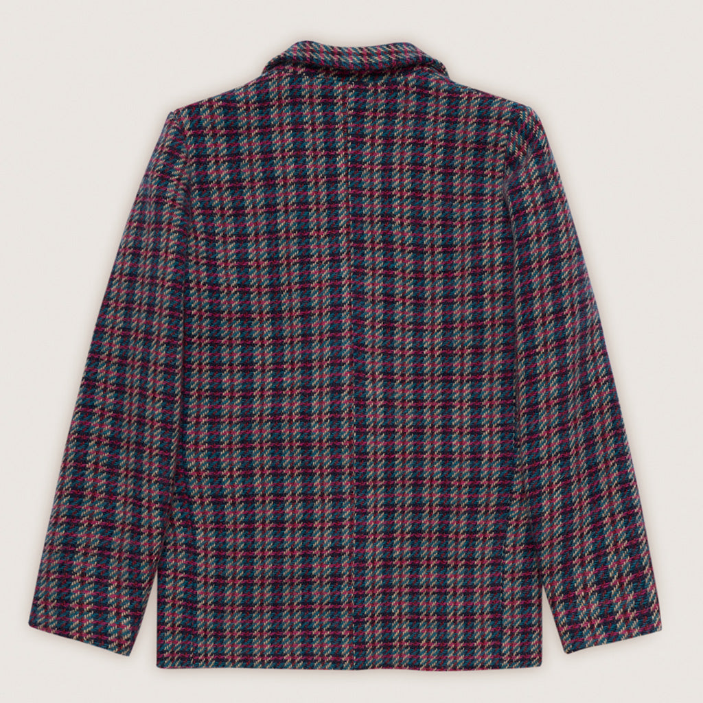 Jacket Laura Pink Check Woman