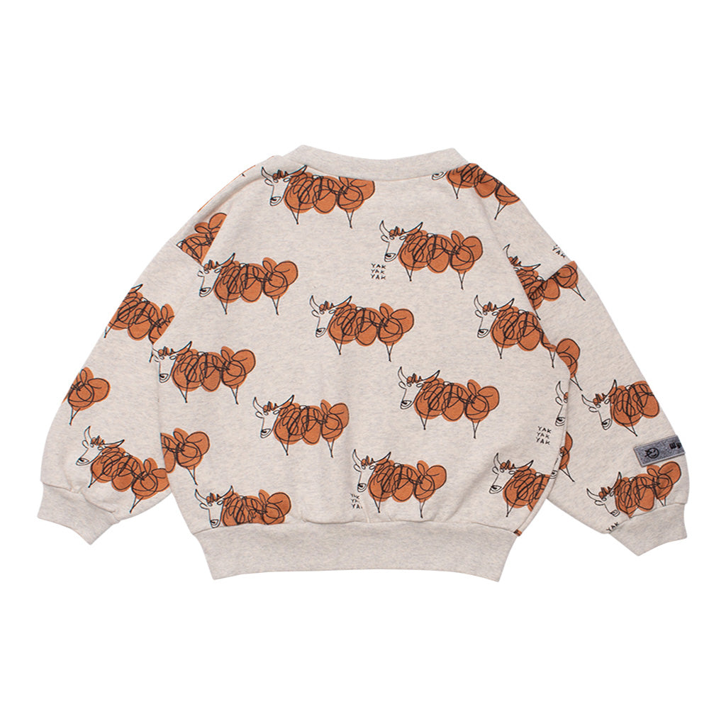 Sweater Yak Yak Yak Tan Light Melange