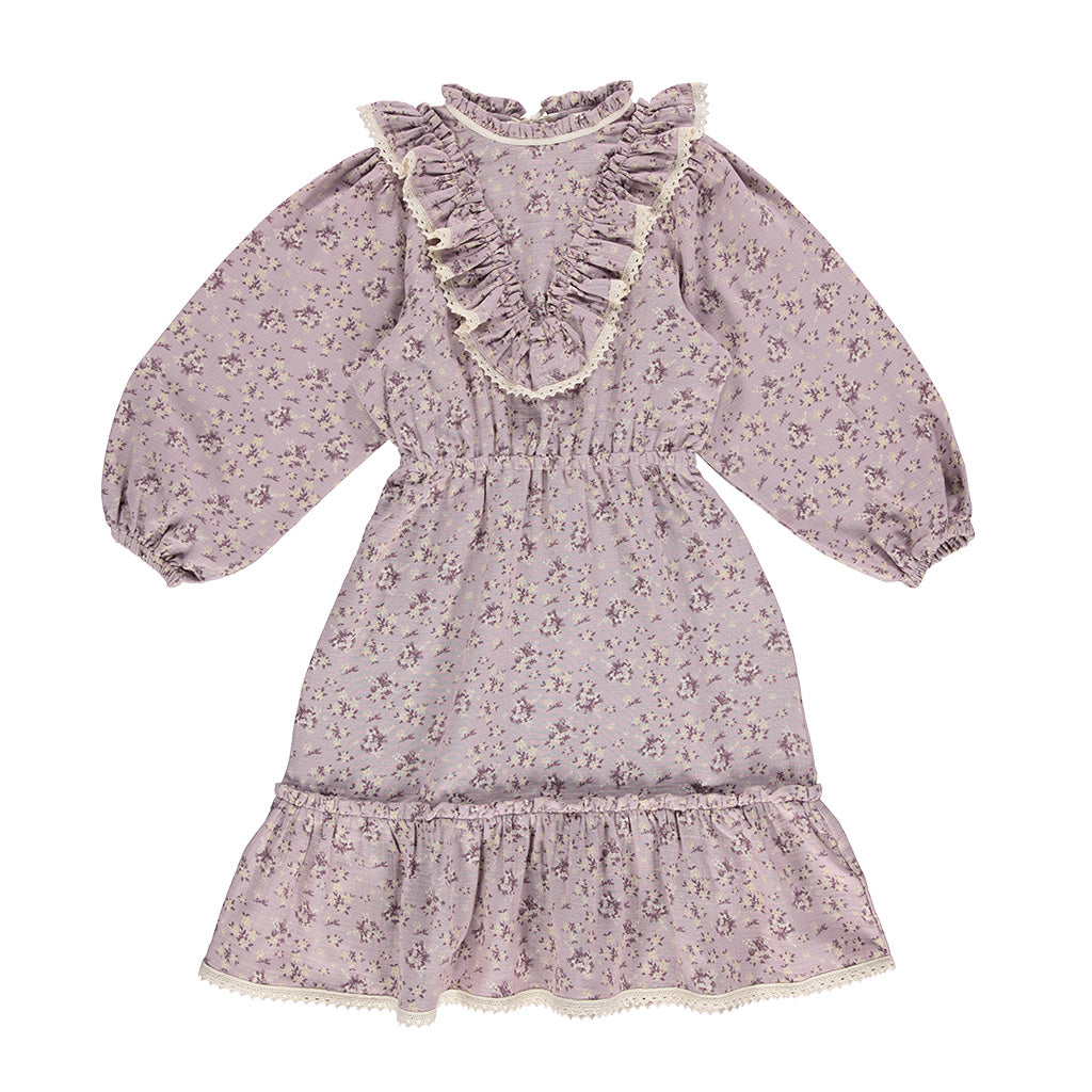 Dress Ria Flower Lilac Floral