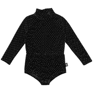 Turtleneck Body Velvet Sparkled