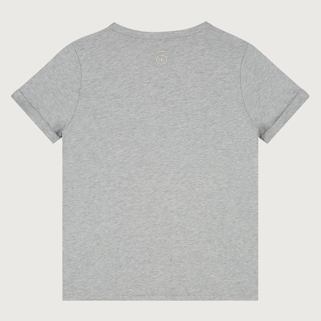 Tee Pocket Grey Melange