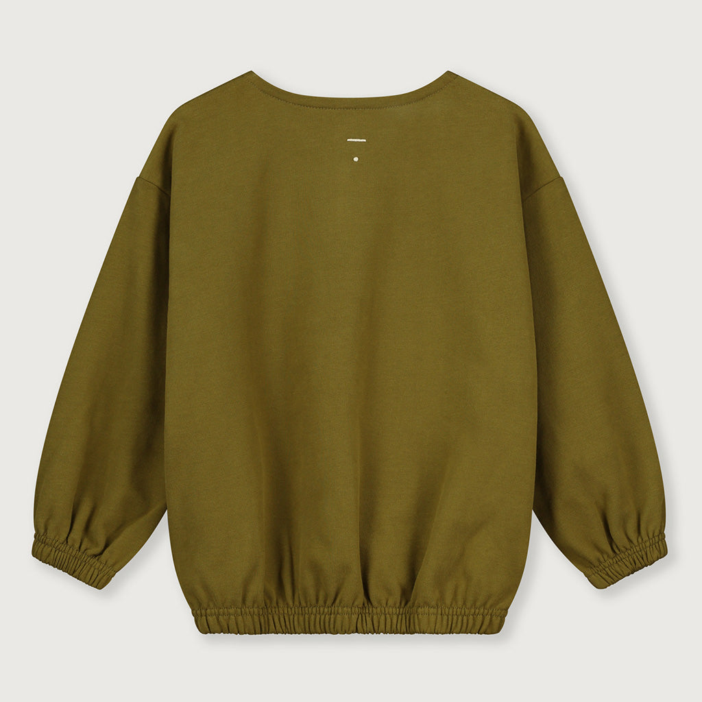 Cardigan Puffy Olive Green