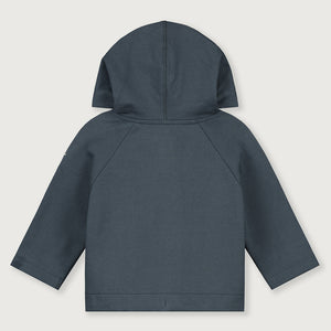 Cardigan Hooded Baby Blue Grey