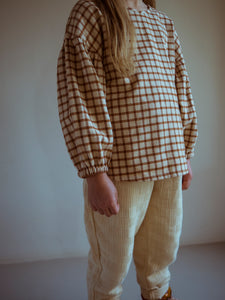 Blouson Amber Check Puff