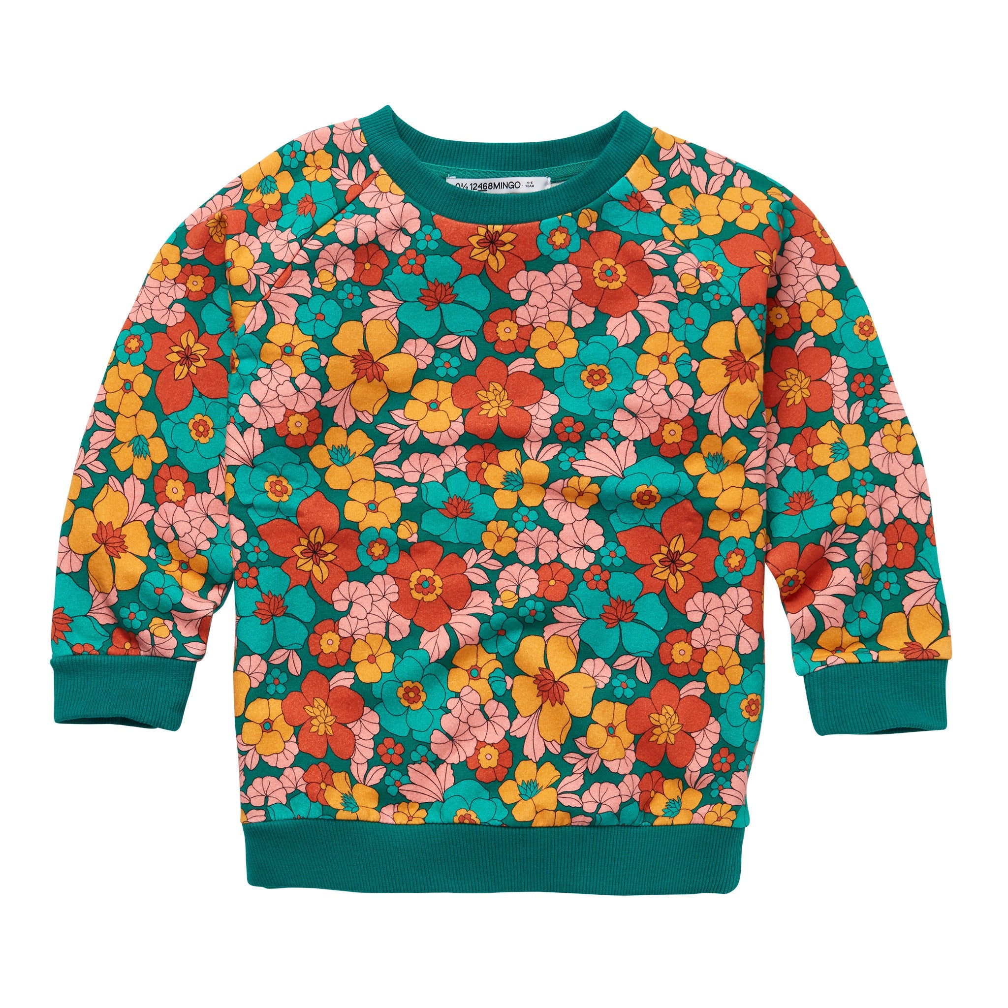 Sweater Raglan Flowerpower