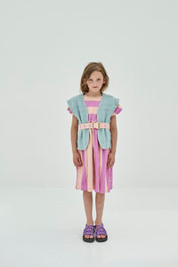 Dress Easy Peasy Peachy Block Stripe