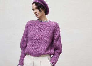 Jumper Tirso Girl Dusty Orchid Woman