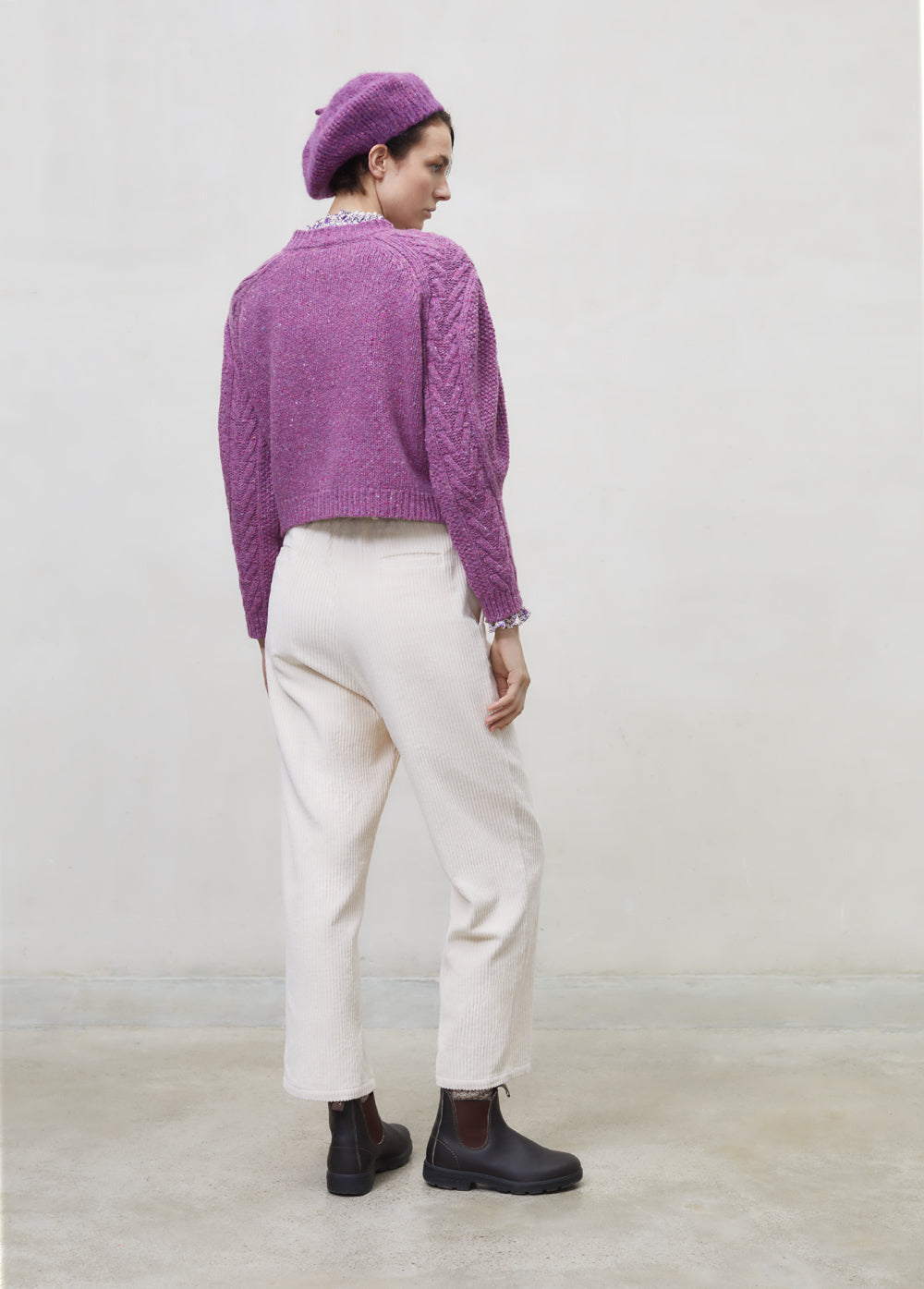 Jumper Tirso Girl Dusty Orchid Woman