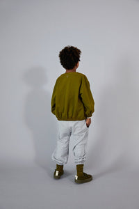 Cardigan Puffy Olive Green