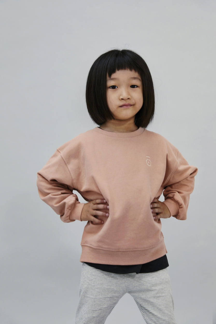 Sweater Dropped Shoulder Baby Rustic Clay