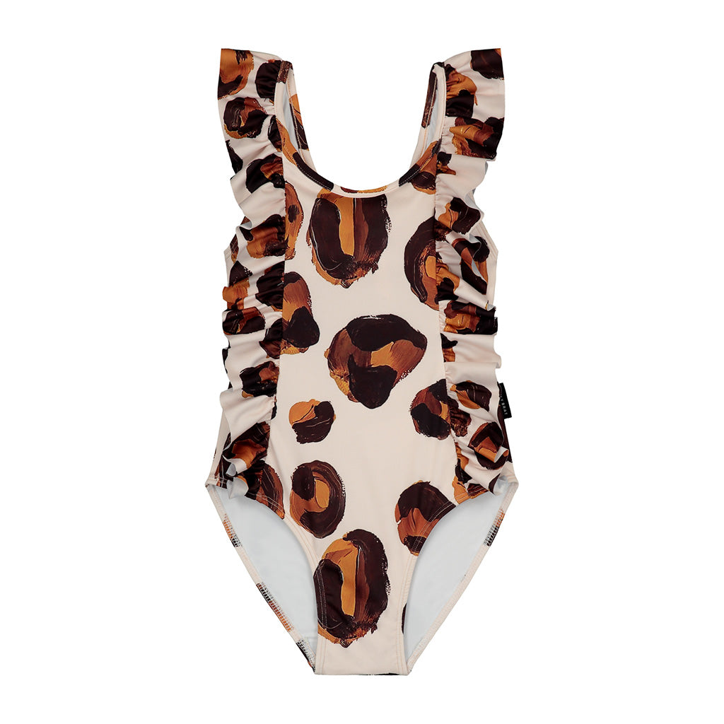 Leopard print deals baby swimsuit