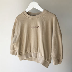 Sweater Amour Beige - Sample