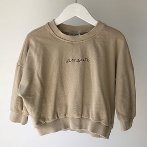 Sweater Amour Beige - Sample