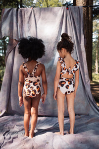 Swimsuit Alison Painted Leopard