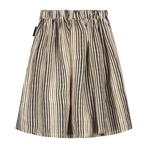 Skirt Ava Linen Ivory Black