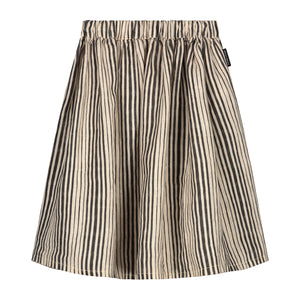 Skirt Ava Linen Ivory Black