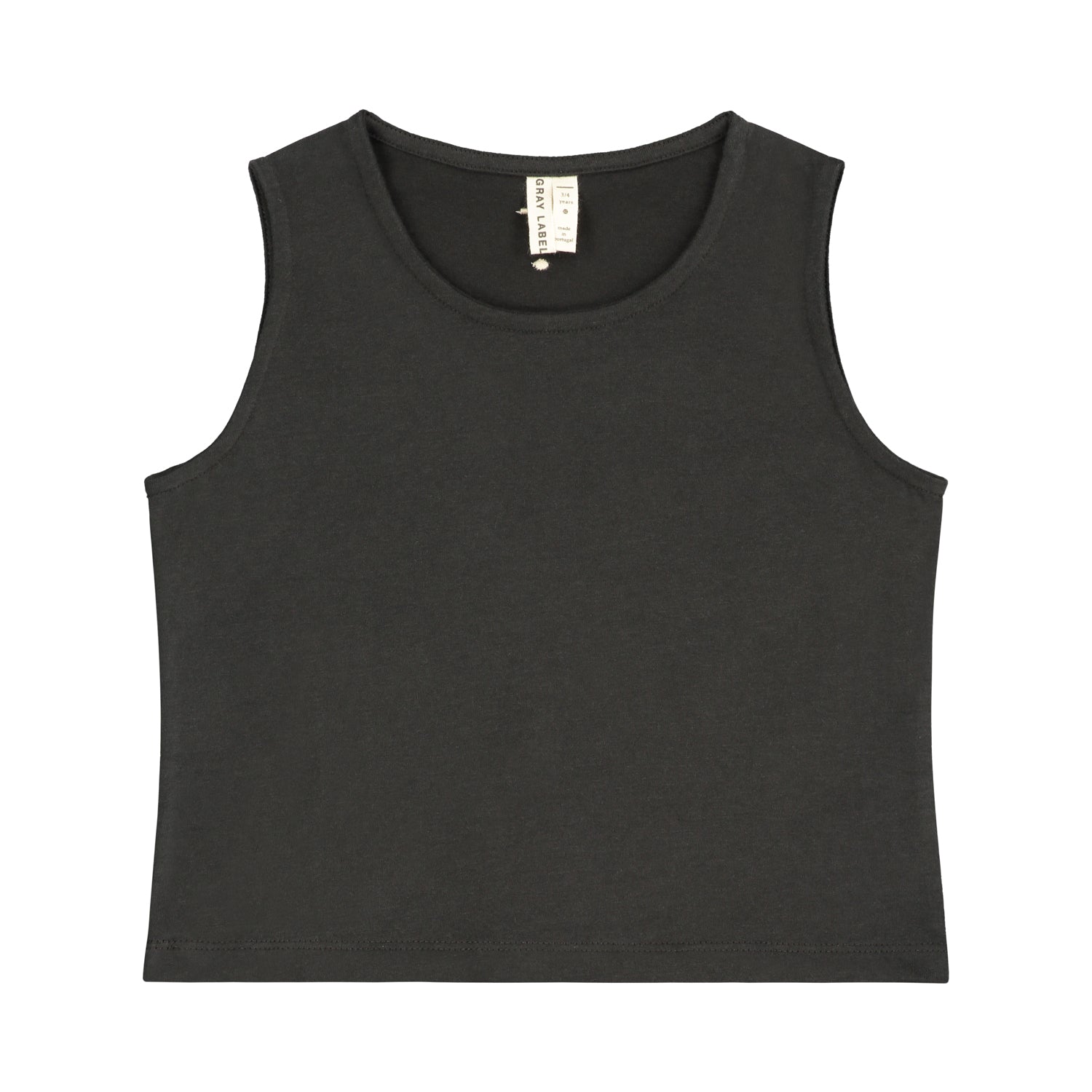 Tanktop Cropped Nearly Black